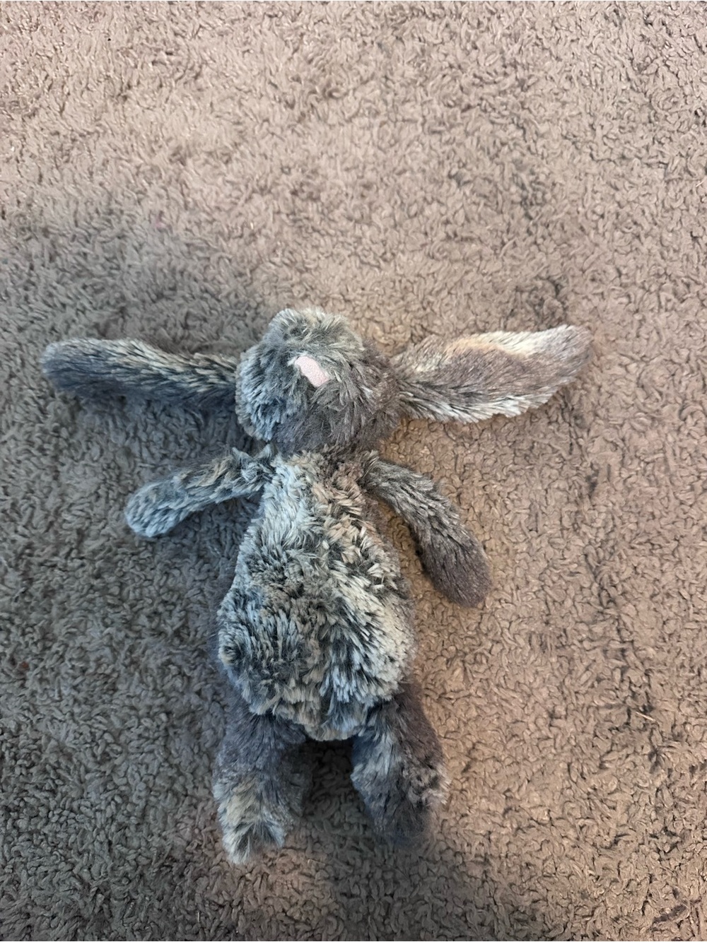 Jellycat Grey Bunny Plush (Approx. 8.5 Inches)